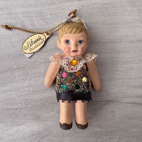 Katherine’s Collection 2003 Victorian Doll Vintage Ornament - Picture 1 of 5